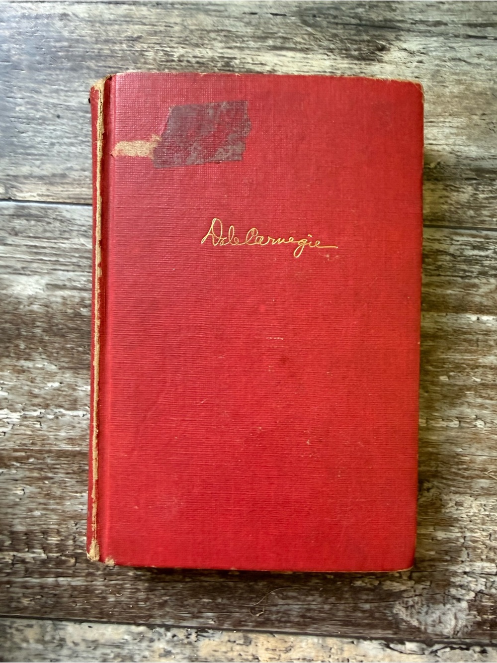 Vintage 1948 stop worrying and start living first edition- Dale Carnegie